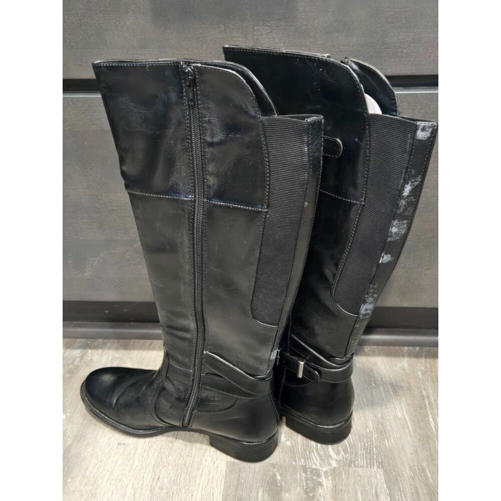 Yuu Rocio Riding Boots Black Size 9 - Picture 3 of 8